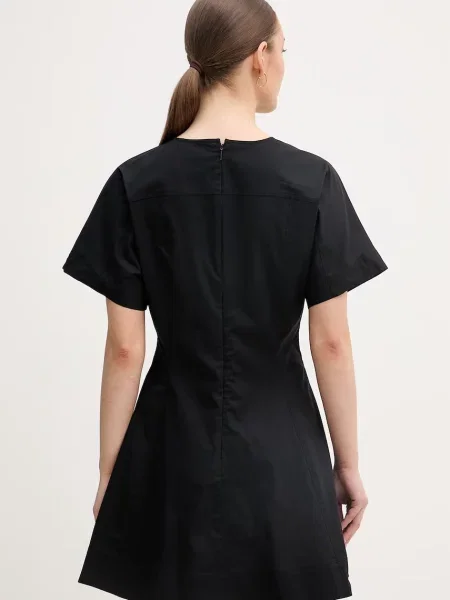 Calvin Klein Jeans sukienka rozkloszowana z czarna