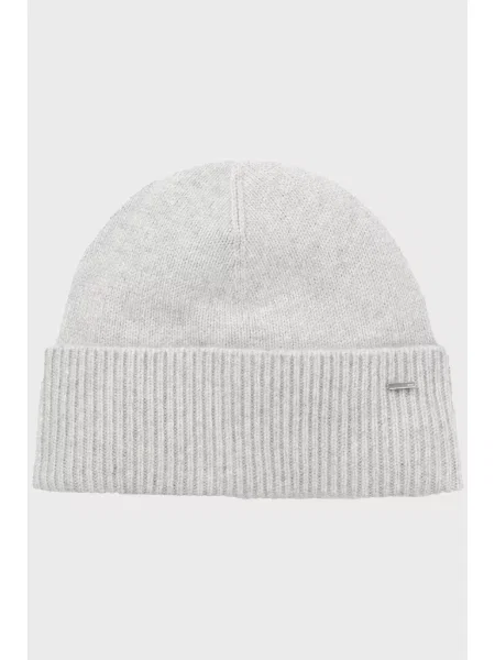 Шапка Boss серая