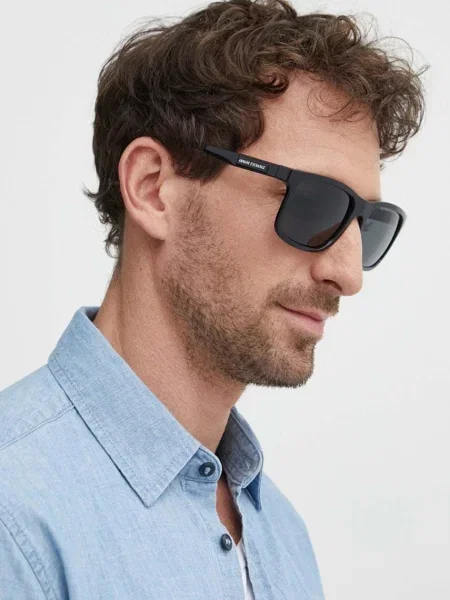 Armani Exchange ochelari de soare barbati negru
