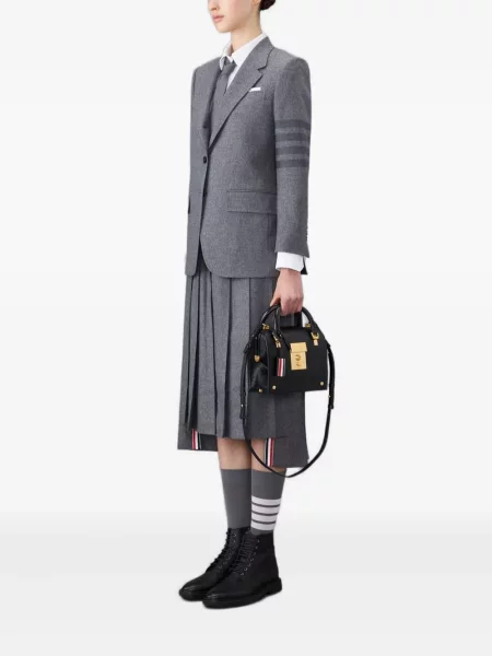 Geantă Thom Browne negru