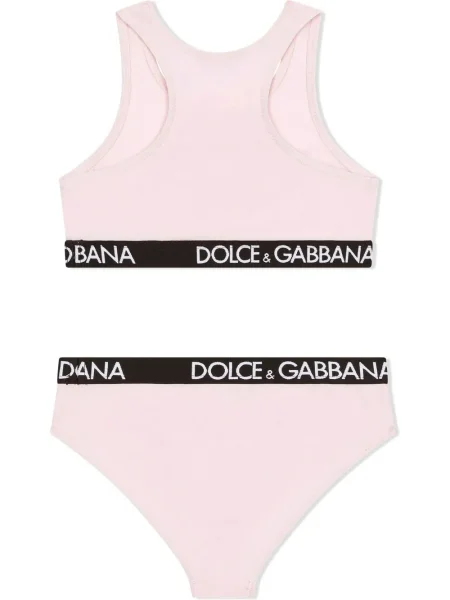 Majtki dziecięce Dolce And Gabbana różowe