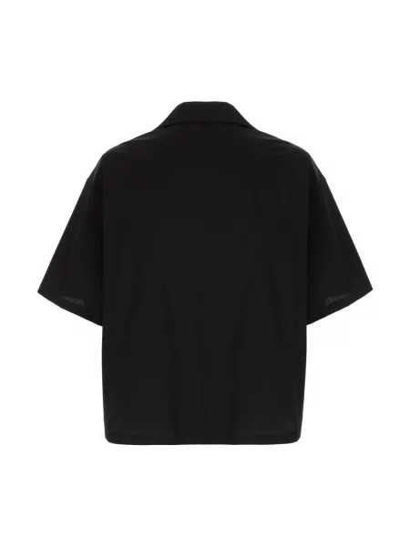 Koszula z krótkim rękawem Balenciaga czarna