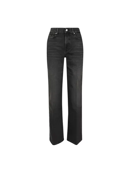 Jeansy 7 For All Mankind czarne