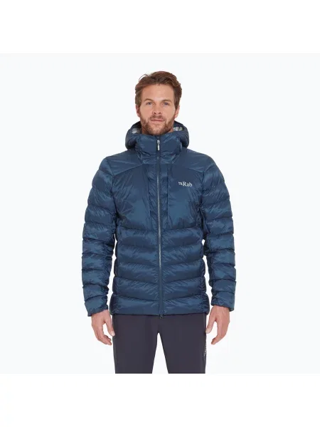 Мъжко яке Rab Cirrus Ultra Hoody tempest blue синьо