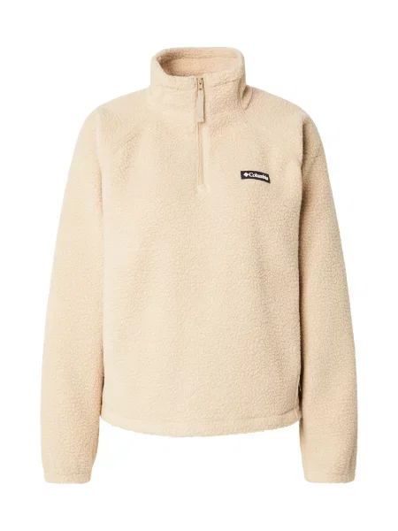 COLUMBIA Pulovere sport Olive Spring maro mokka / negru alb