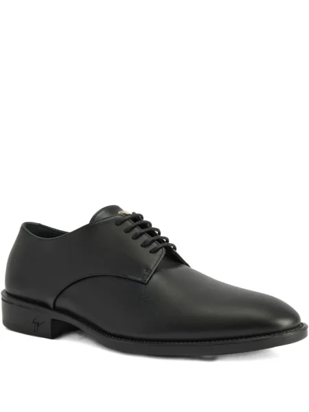 Oxford Giuseppe Zanotti cu șireturi din piele negru