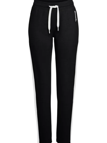 BENCH Hlače črna bela