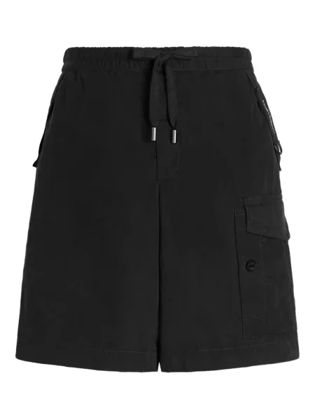 Șnur de strângere pantaloni scurți cargo Dolce & Gabbana negru