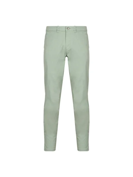 Chinos nohavice Selected zelená