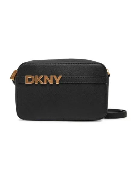 Torebka crossbody Dkny skórzana czarna