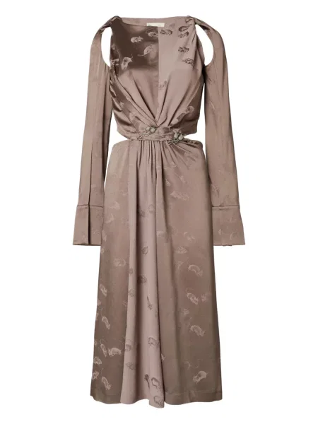 Rochie Tory Burch de costum maro