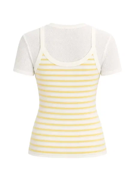 Tricou Vince galben