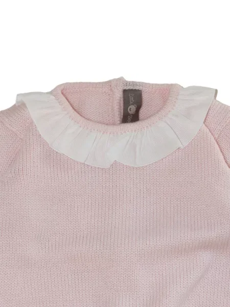 Sweter dziecięcy Little Bear różowy