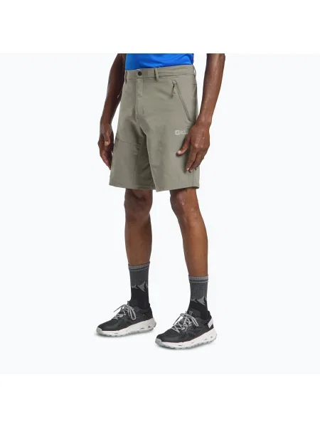 Pantaloni scurți de trekking pentru bărbați Jack Wolfskin Pico Trail stone