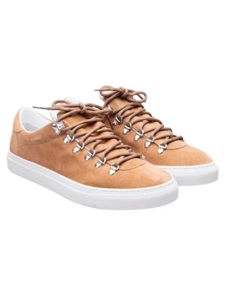 Sneakersy Diemme skórzane beżowe