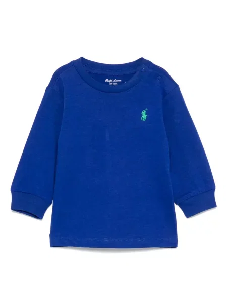 Koszulka polo dziecięca Polo Ralph Lauren niebieska