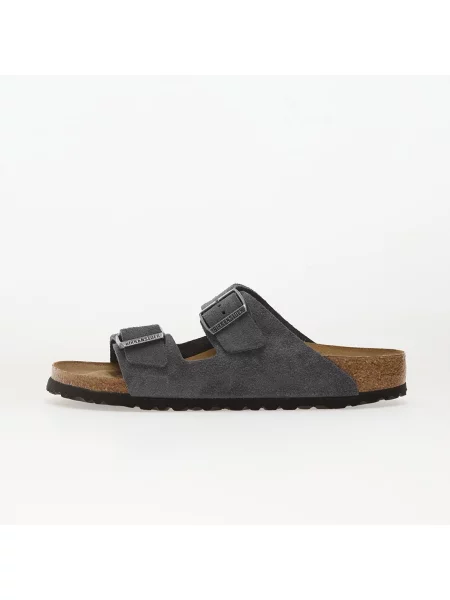 Сникърси Birkenstock Arizona Suede Leather Unisex Charcoal EUR 36 сиво