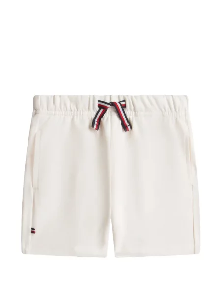 Dětské bermudy Tommy Hilfiger bílé