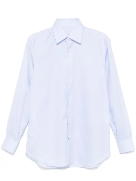 Cămașă Brioni din poplin albastru