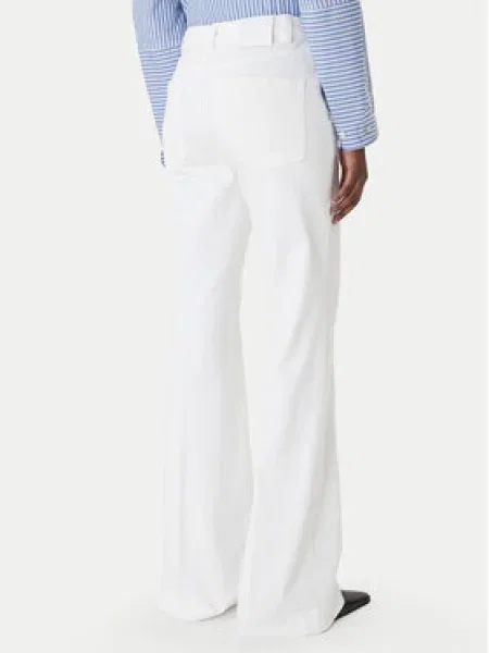 Marella Džinsai Esodo Flare Fit balta