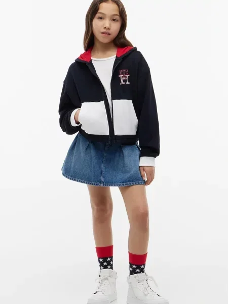 Tommy Hilfiger пола от деним синьо