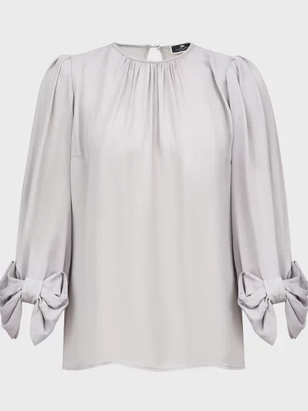 Блуза Elisabetta Franchi сіра