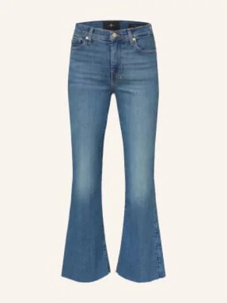 7 For All Mankind Krótkie Dżinsy Dojo blau niebieskie