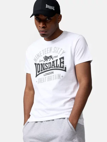 Tricou Lonsdale alb