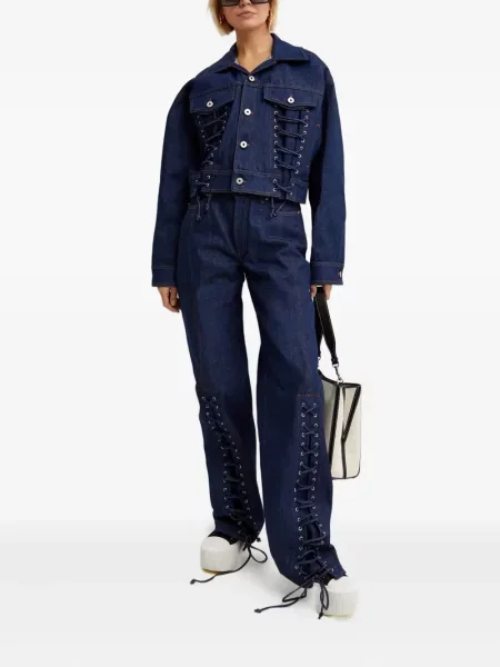 Geacă de blugi Jean Paul Gaultier albastru