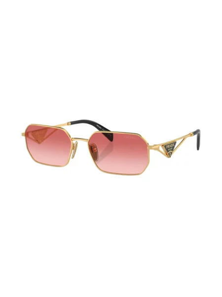 Saulės akiniai Prada Eyewear auksinė