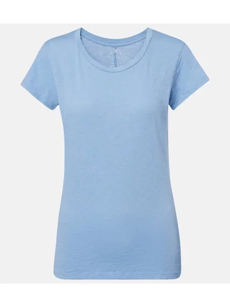 Tricou Velvet de catifea albastru