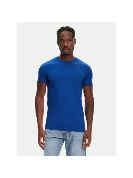 Robe di Kappa T-Shirt Luc Regular Fit μπλε