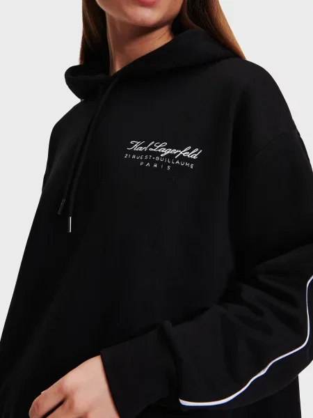 Худи Karl Lagerfeld черное