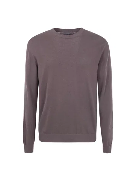 Sweter Zanone brązowy