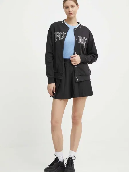 Puma bluza SQUAD z aplikacją czarny