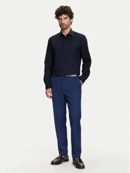 Tommy Hilfiger Košile Tmavomodrá