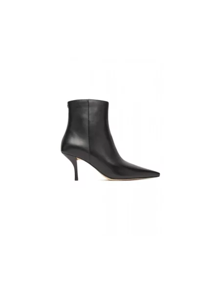 Buty do kostki Michael Kors skórzane czarne
