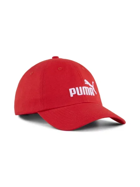 PUMA Czapka z daszkiem z logo No. 1 ESS Akcesoria OSFA czerwony