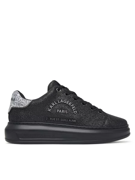 Sneakers KARL LAGERFELD Kapri Maison negru