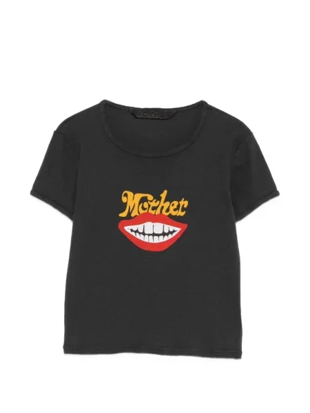Decupat tricou Mother cu imagine gri