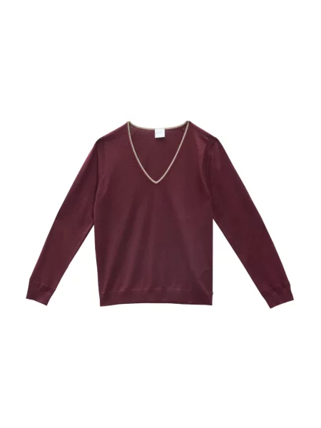 Sweter Paul Smith wełniany czerwony