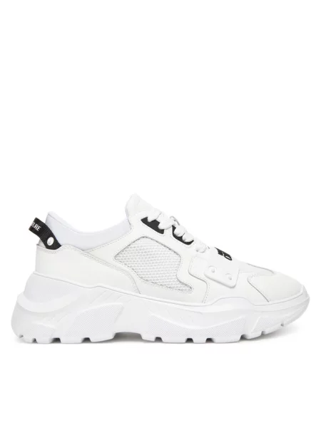 Sneakersy Versace Jeans Couture skórzane białe