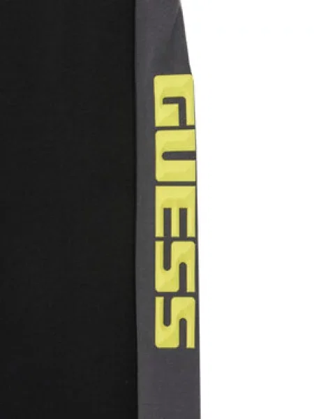 Guess Sportinės kelnės juoda