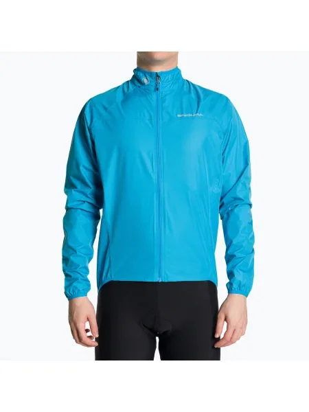 Geacă de ciclism pentru bărbați Endura Xtract II hi-viz blue albastru
