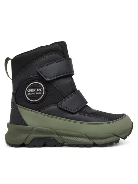Geox Gležnjače J Flexyper Plus Boy B Abx S Tamno zelena