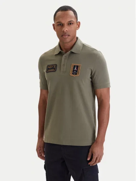 Aeronautica Militare Поло зелений