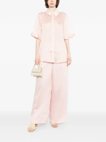 Pantaloni Aje roz