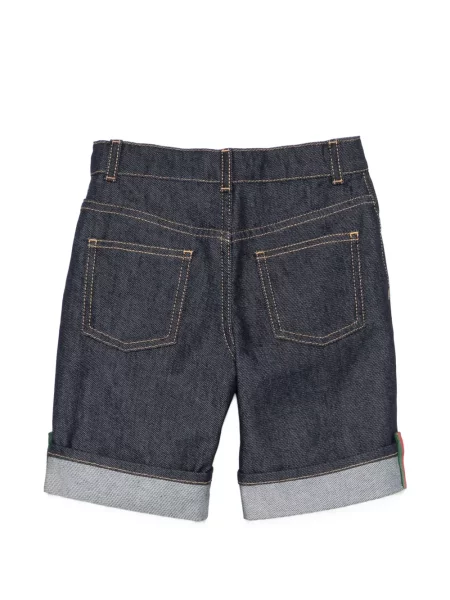 Szorty jeansowe dziecięce Gucci niebieskie