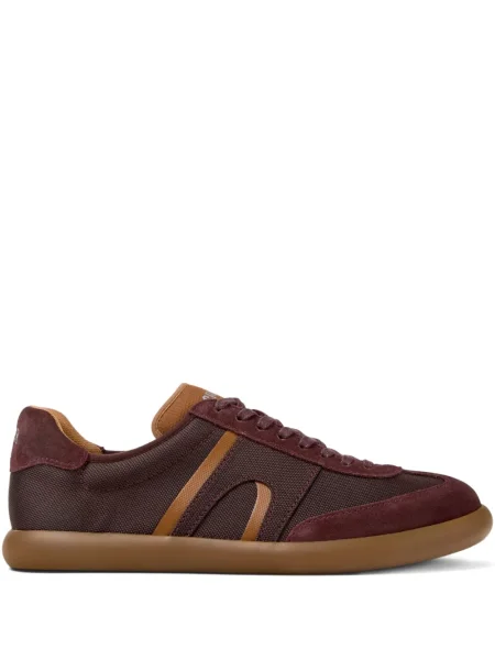 Sneakerși Camper din piele de căprioară maro