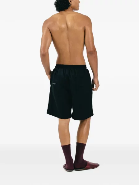 Pantaloni scurți Lugo Lugo cu cordon negru